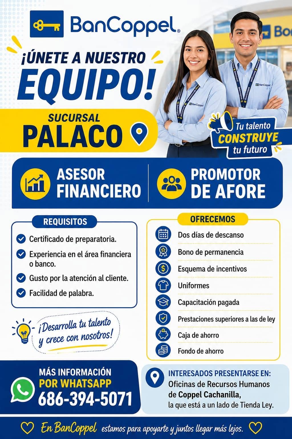 Vacante disponible
