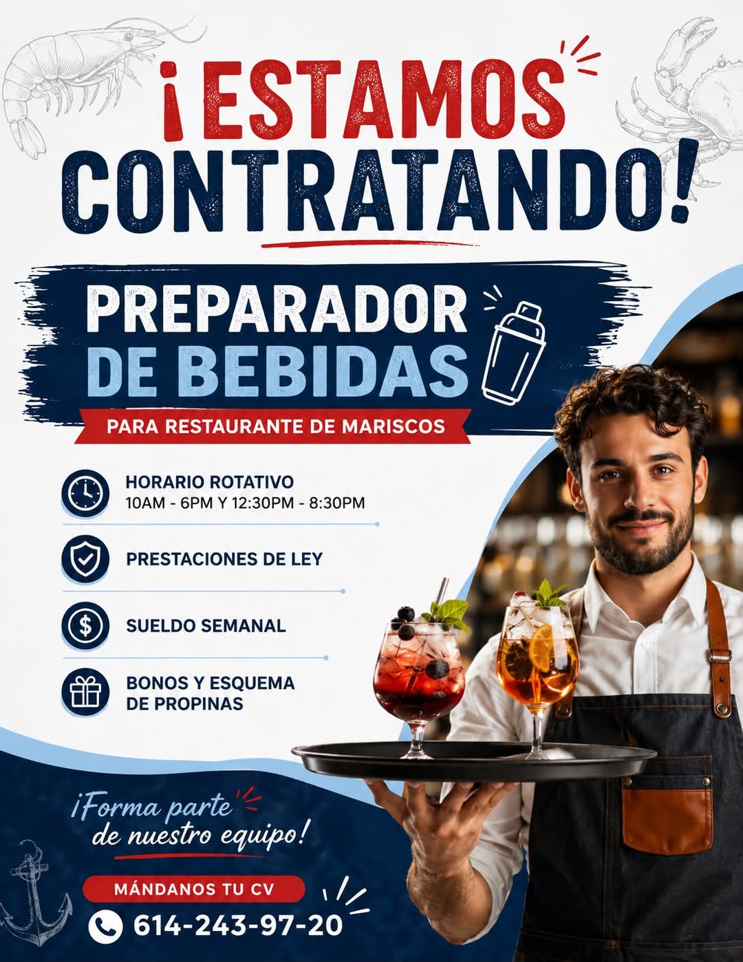 Barrista con experiencia