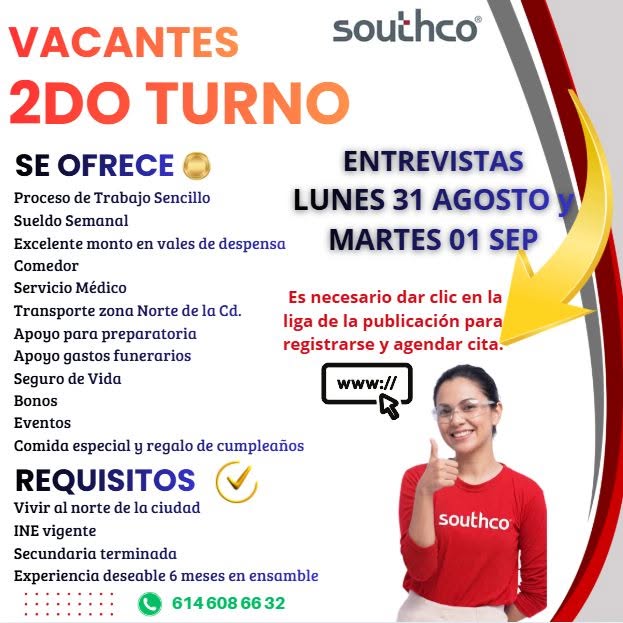 Vacante disponible