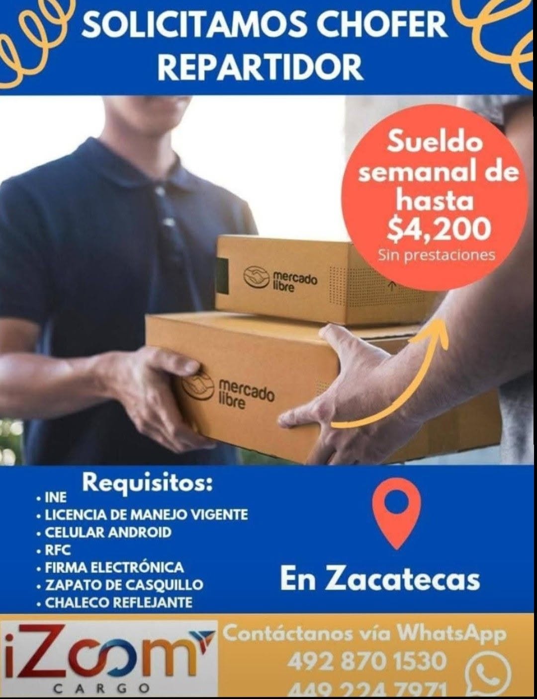 Chofer Repartidor