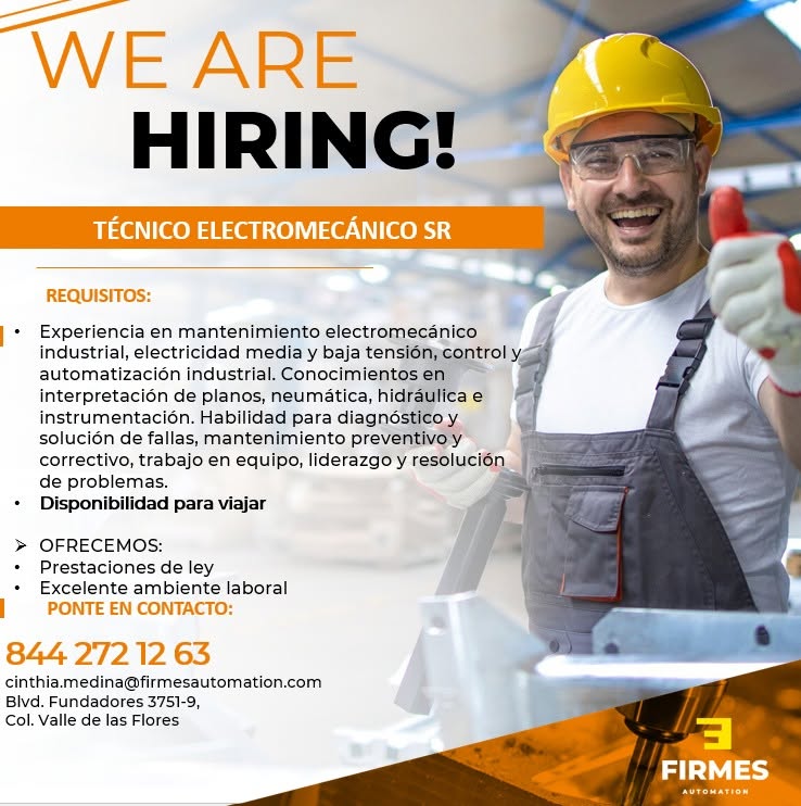 Técnico Electromecánico SR
