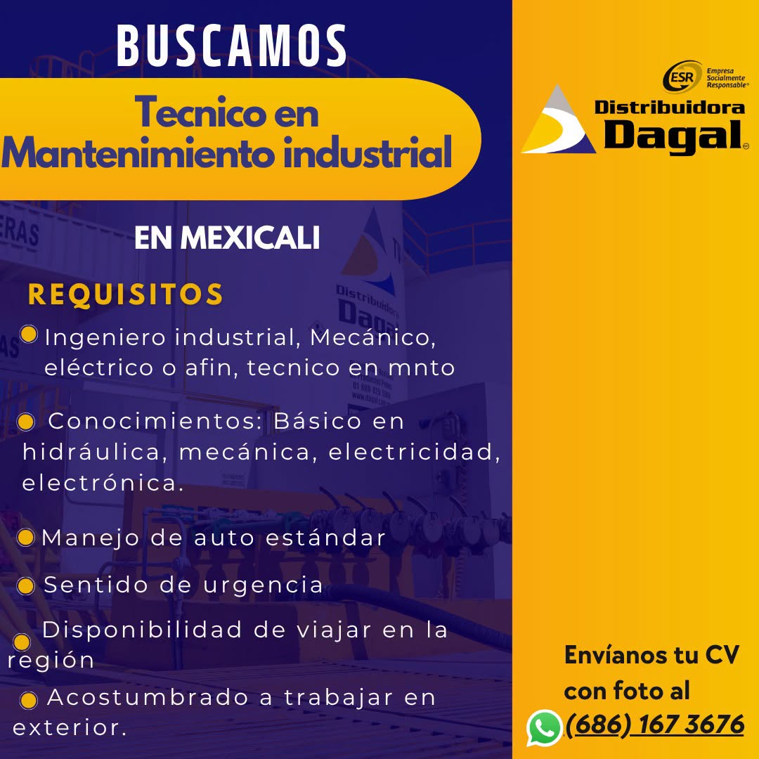 Técnico de Mantenimiento Industrial