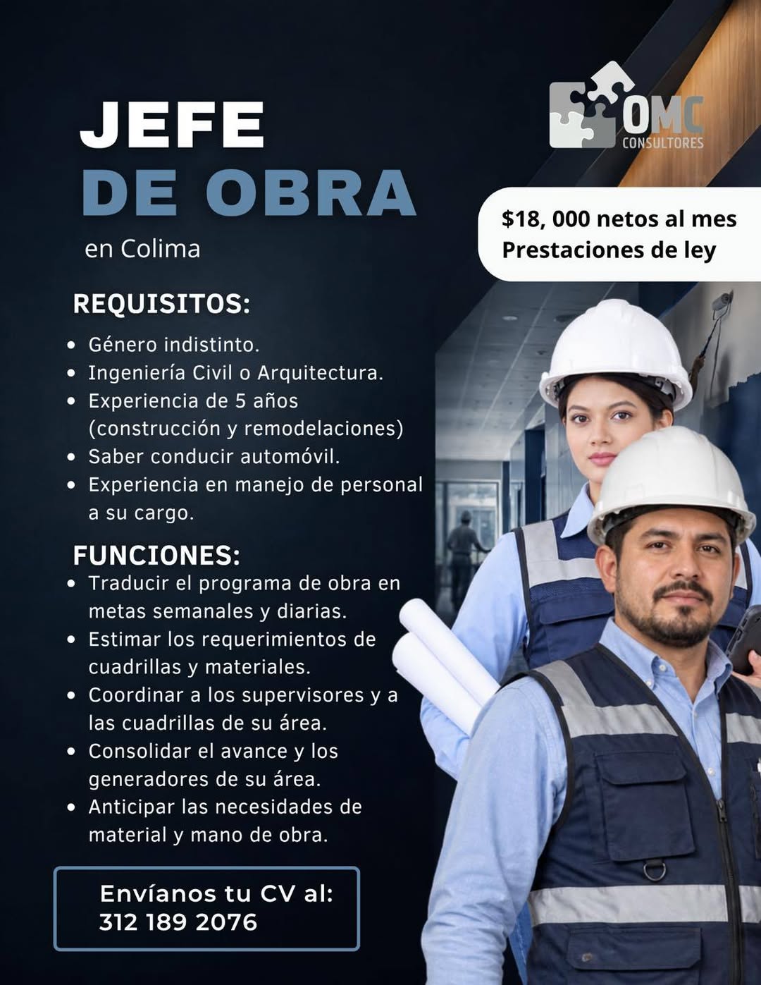 Jefe de obra