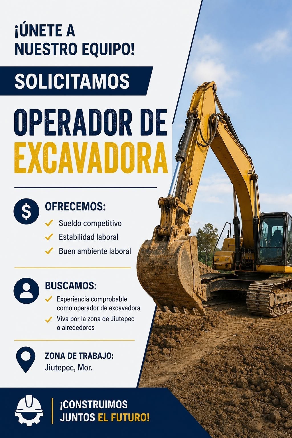 Operador de Excavadora