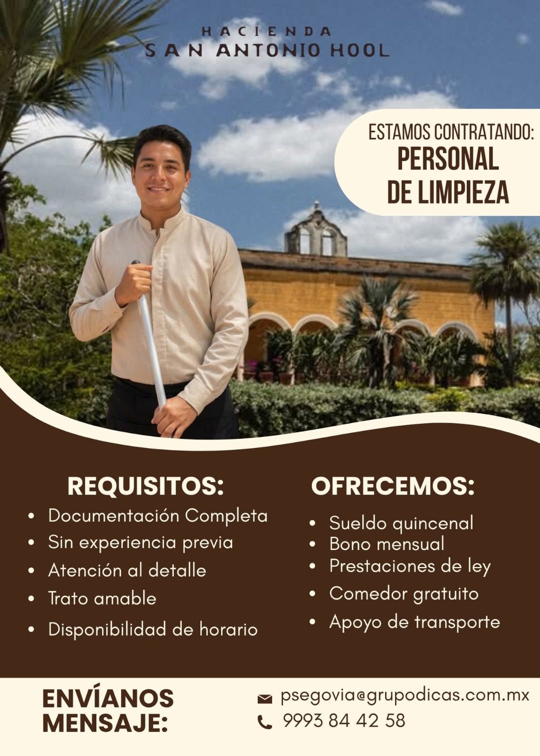 Auxiliar de Limpieza
