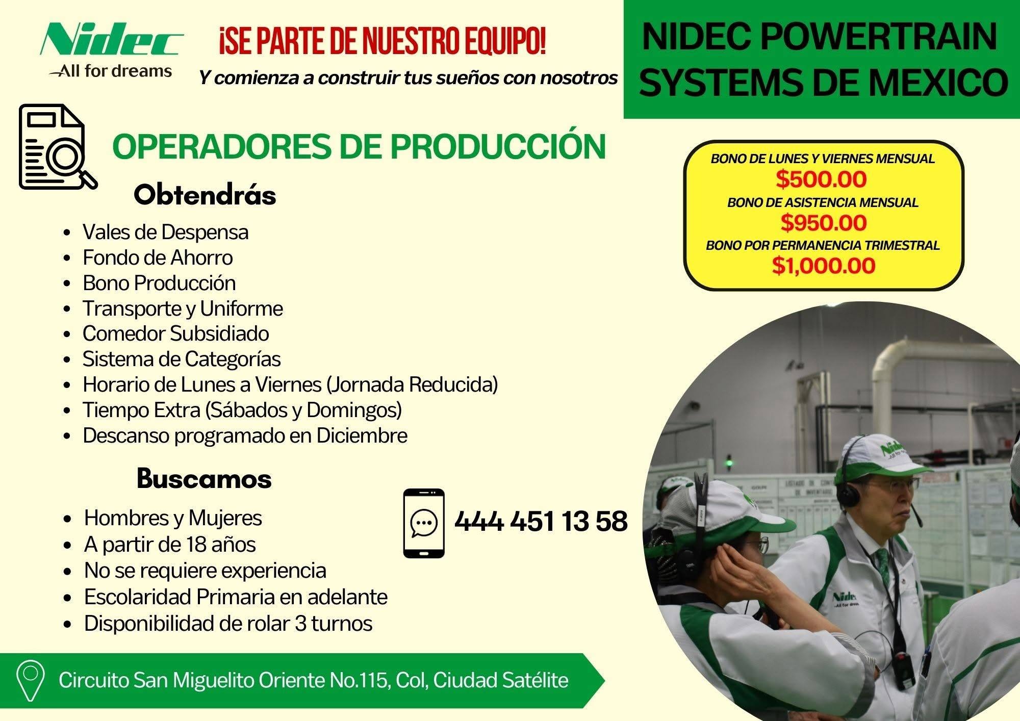 Operador de Producción