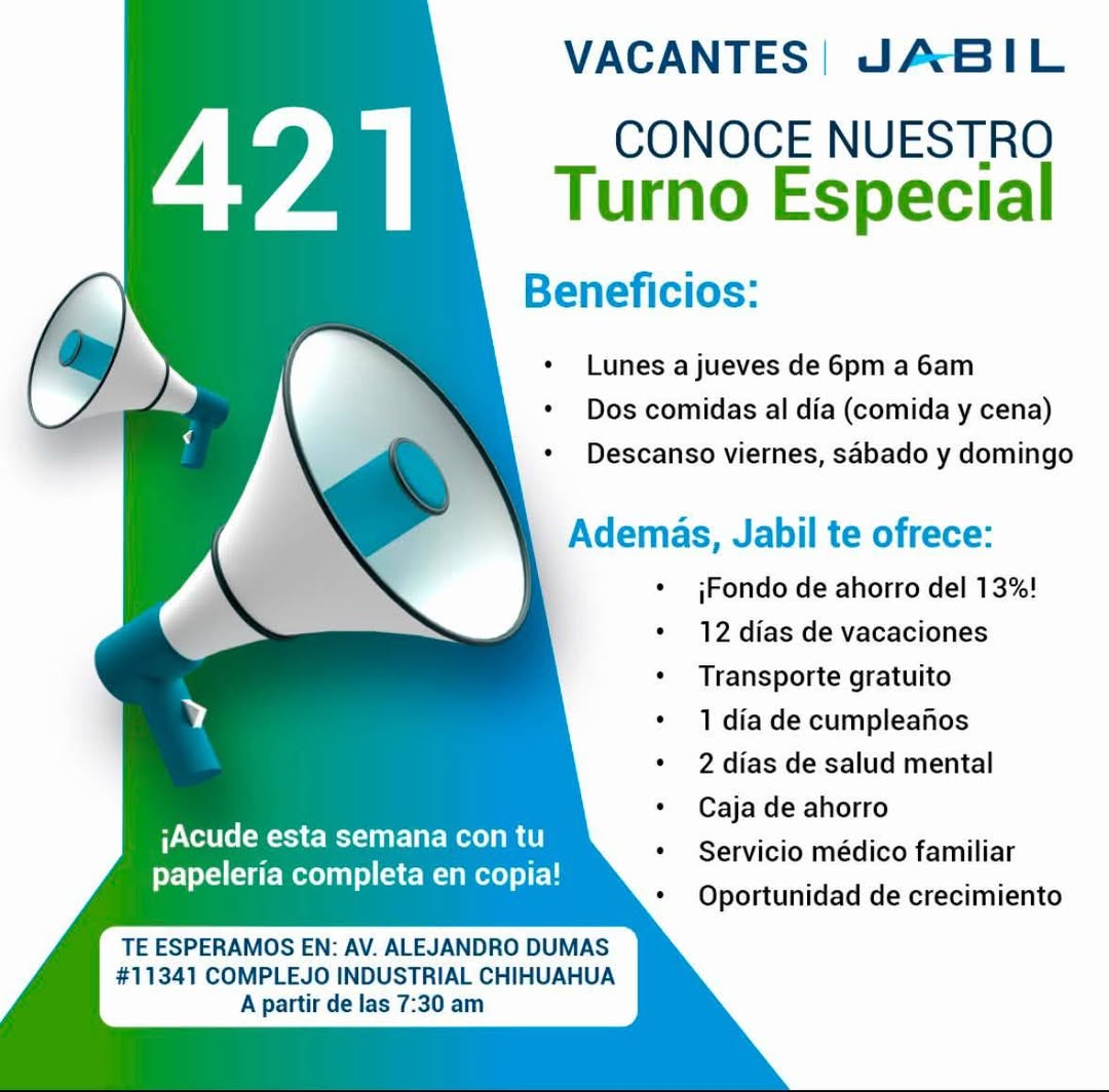 Vacante disponible