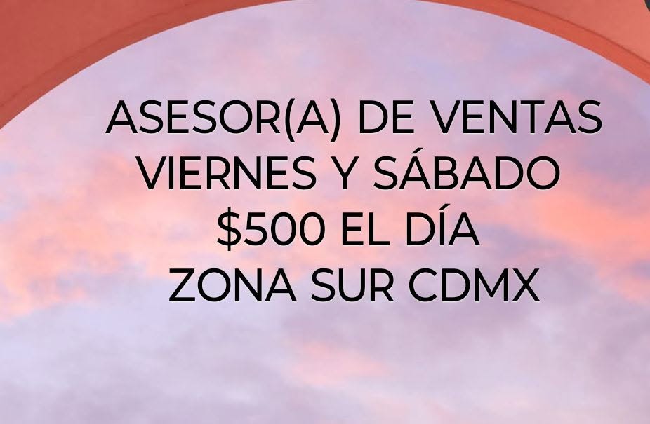 Asesor(a) de Ventas