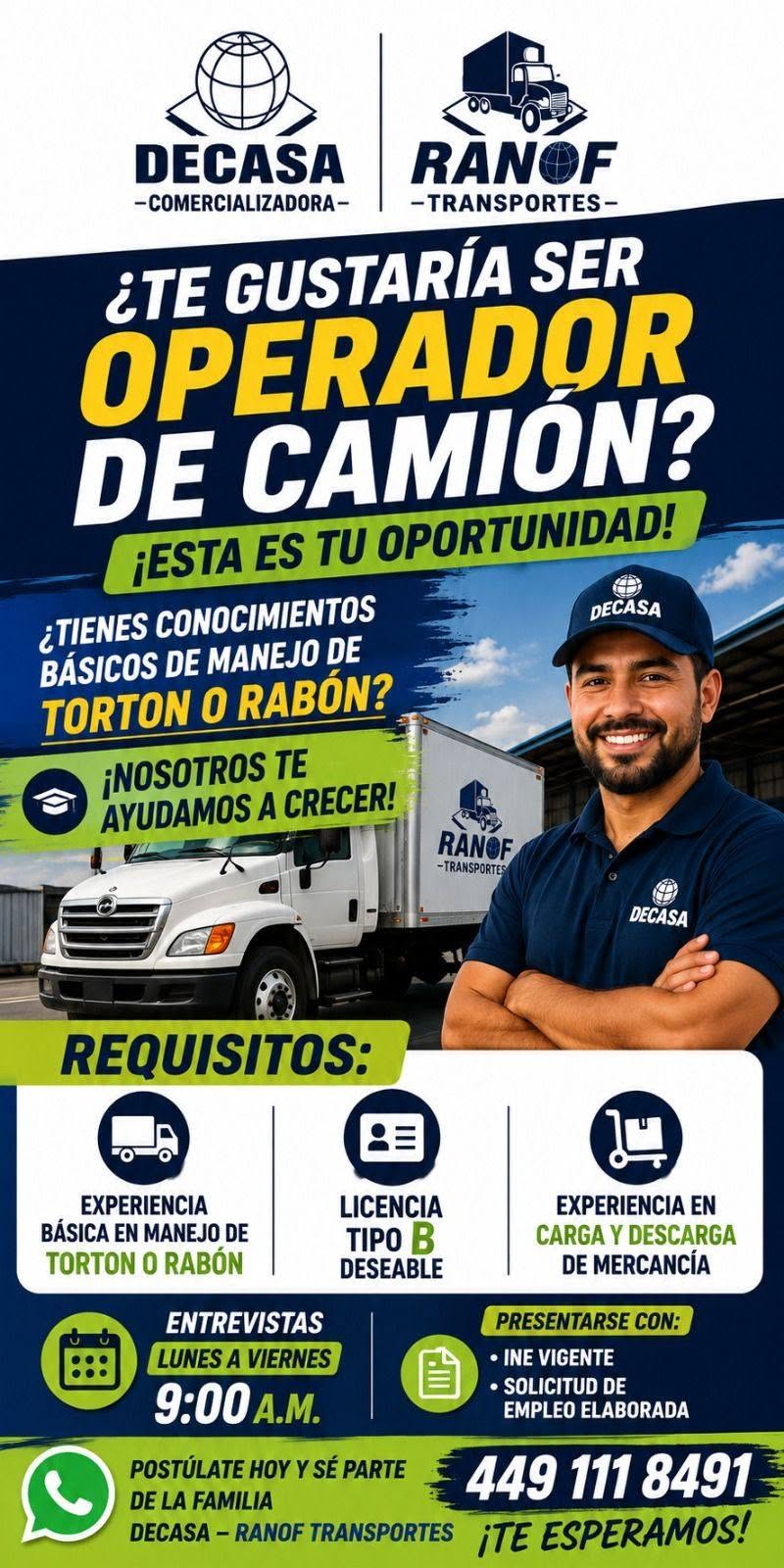 Operador de Camión