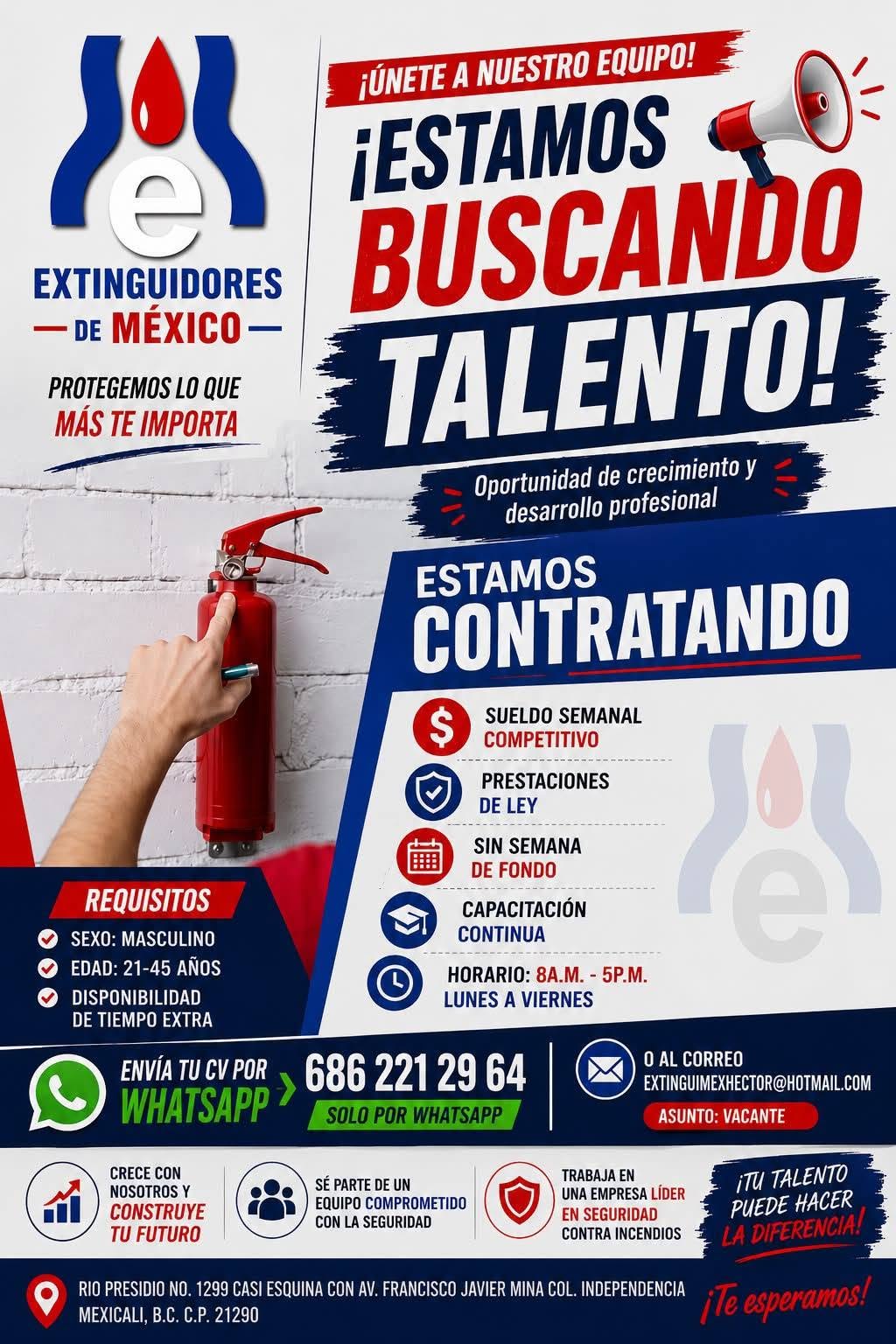 Vacante disponible