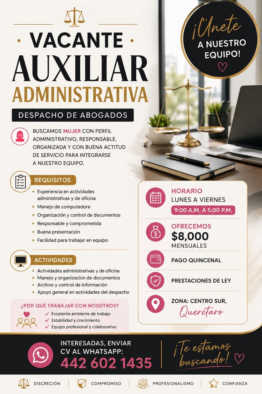 Auxiliar Administrativa
