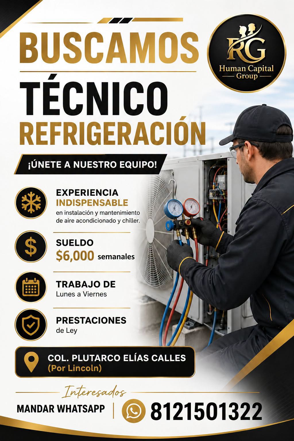 Técnico en Refrigeración