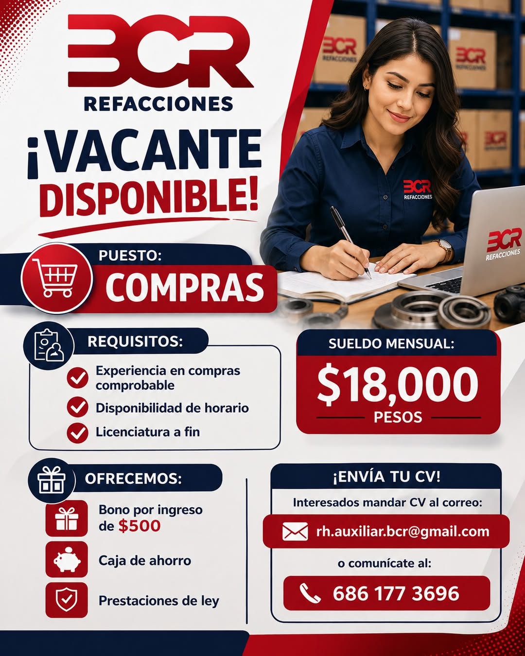 Auxiliar de Compras