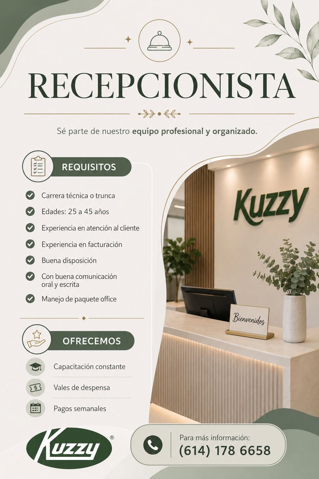 Recepcionista