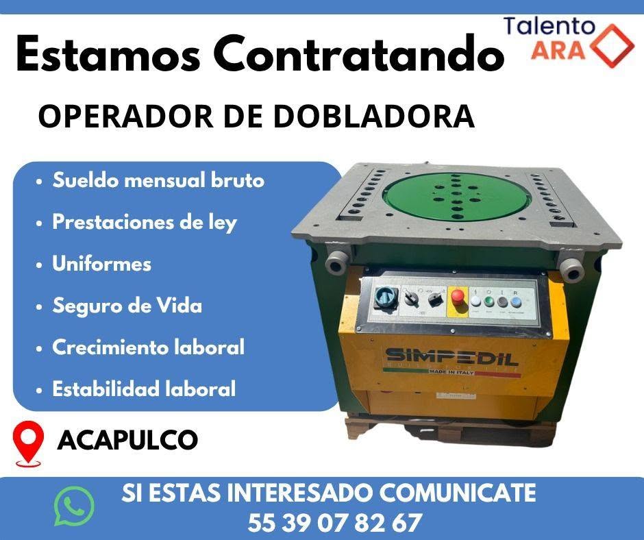 Operador de dobladora