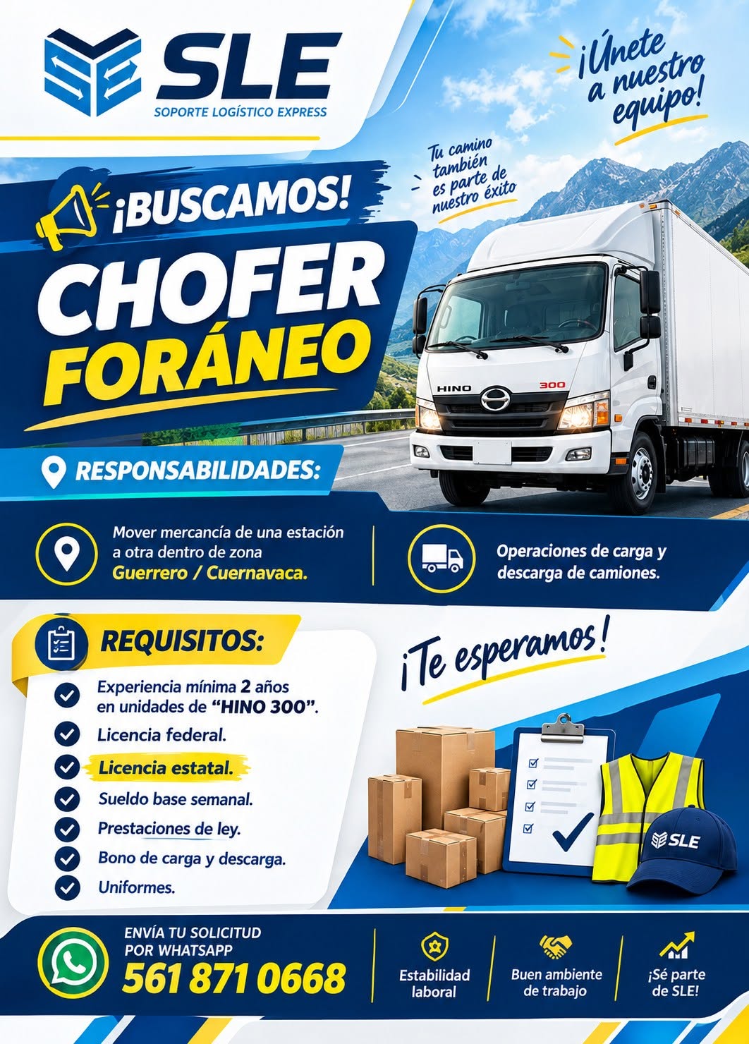 Chofer Foráneo
