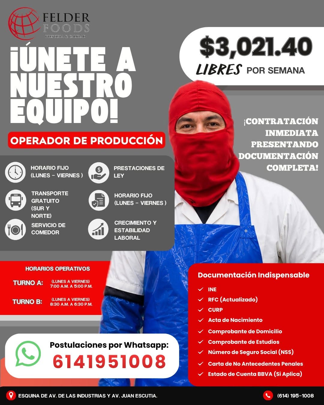Operador de Producción