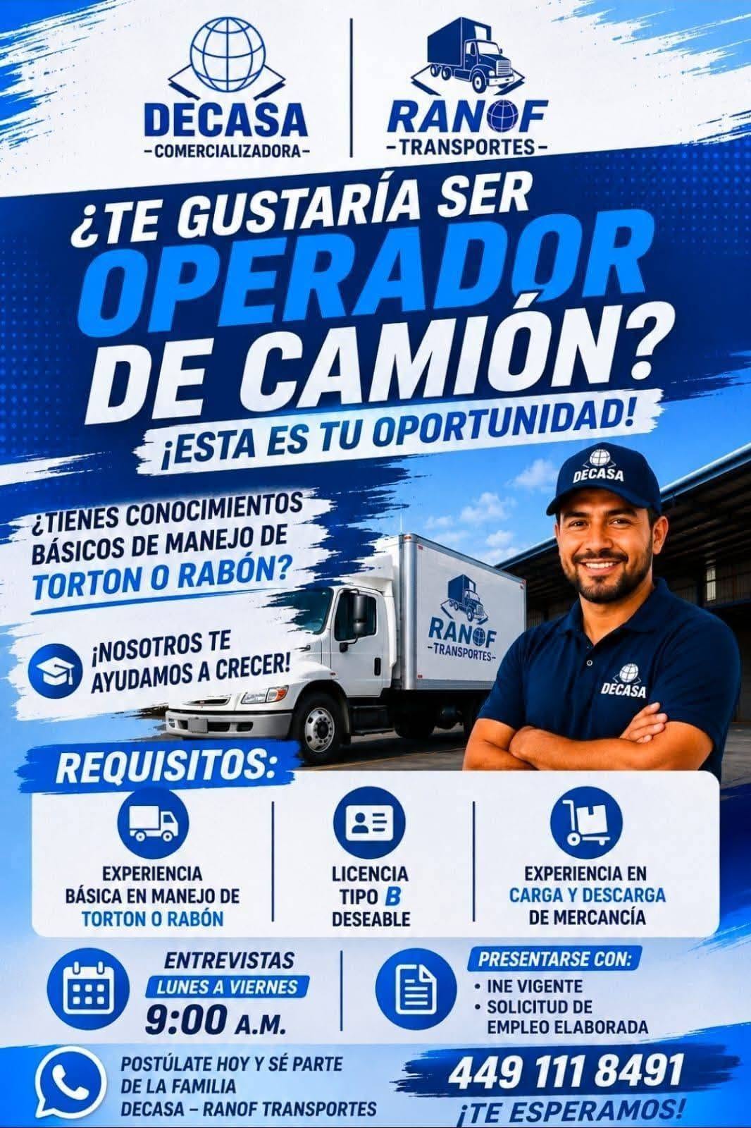 Operador de Camión