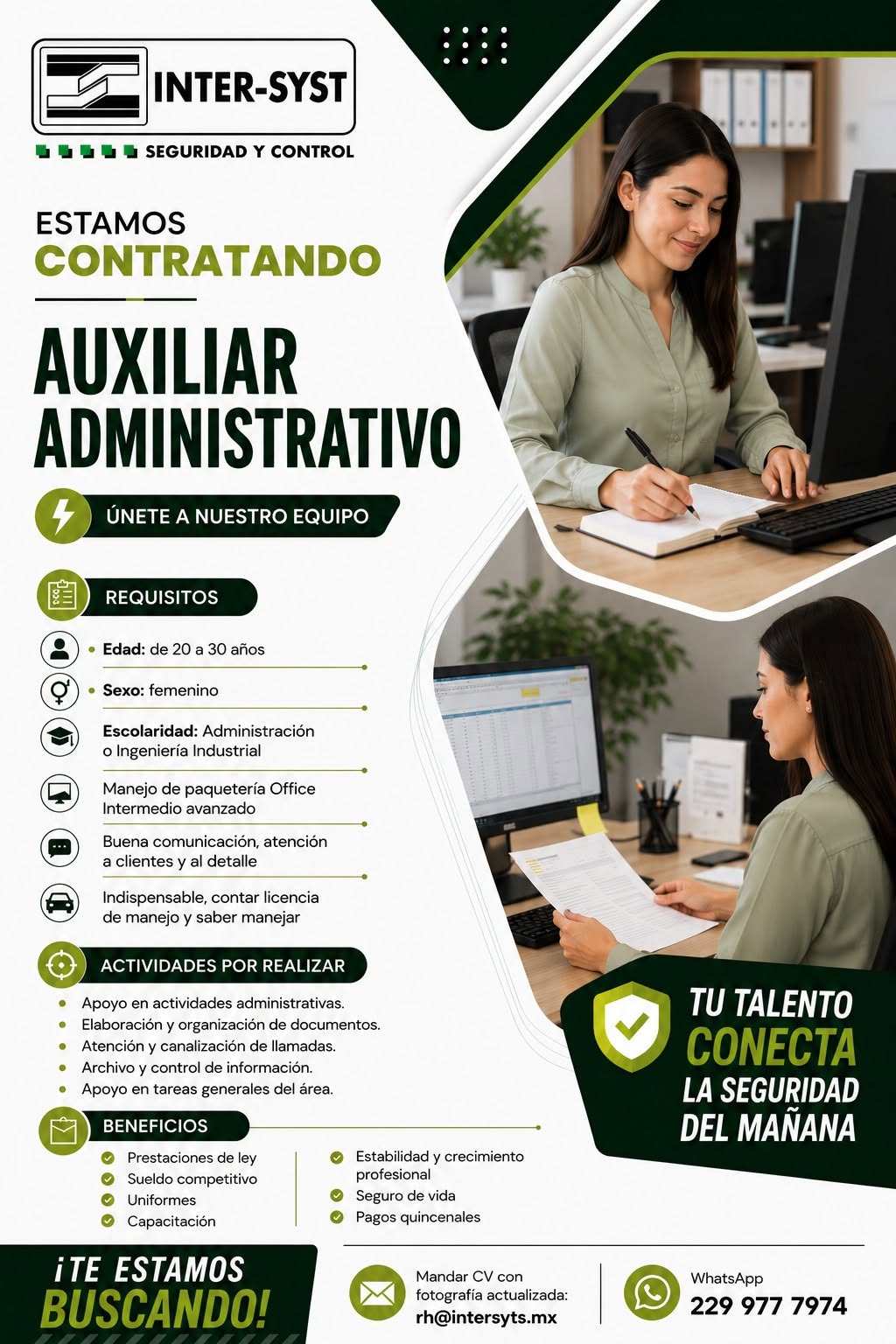 Auxiliar Administrativo