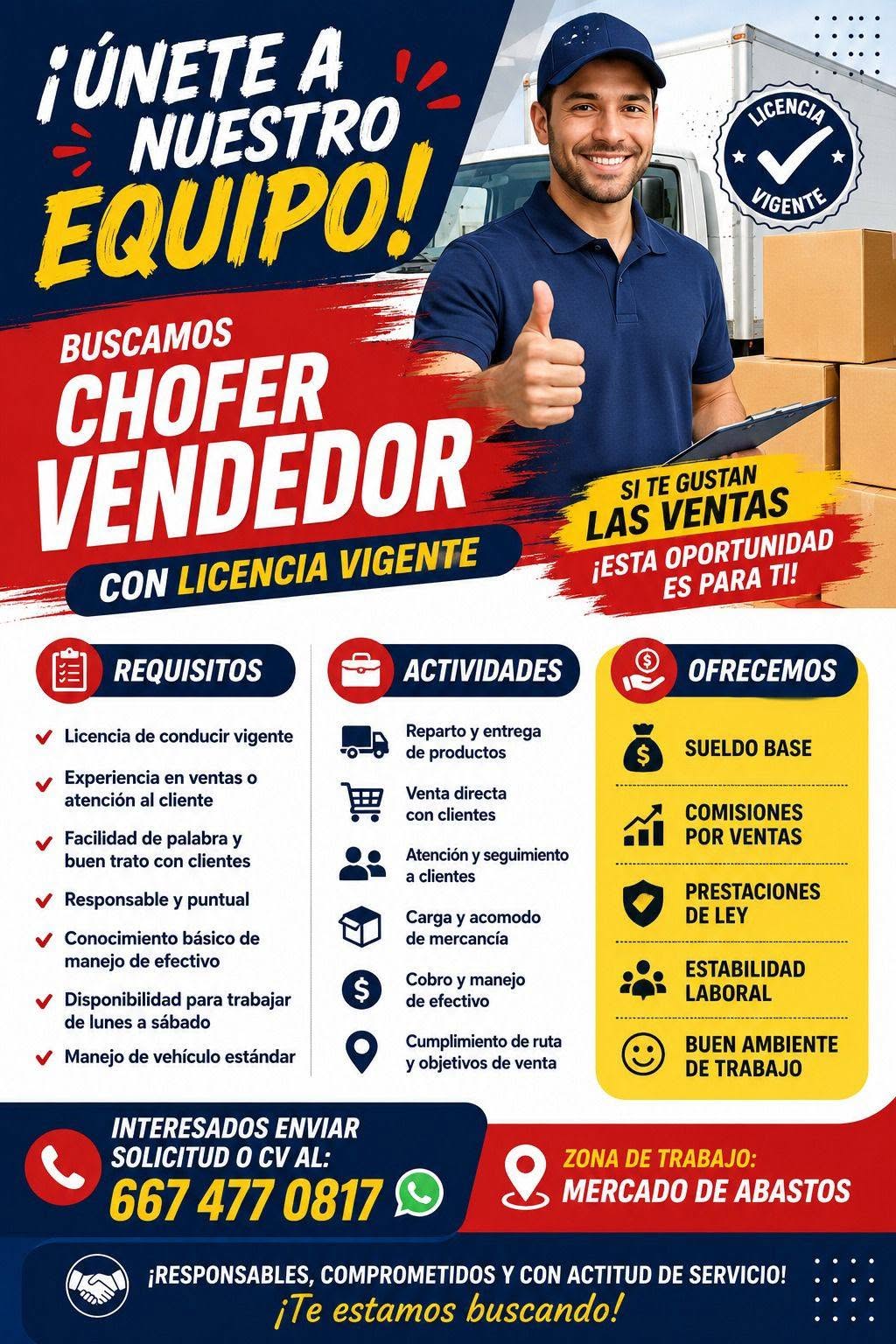 Vacante disponible