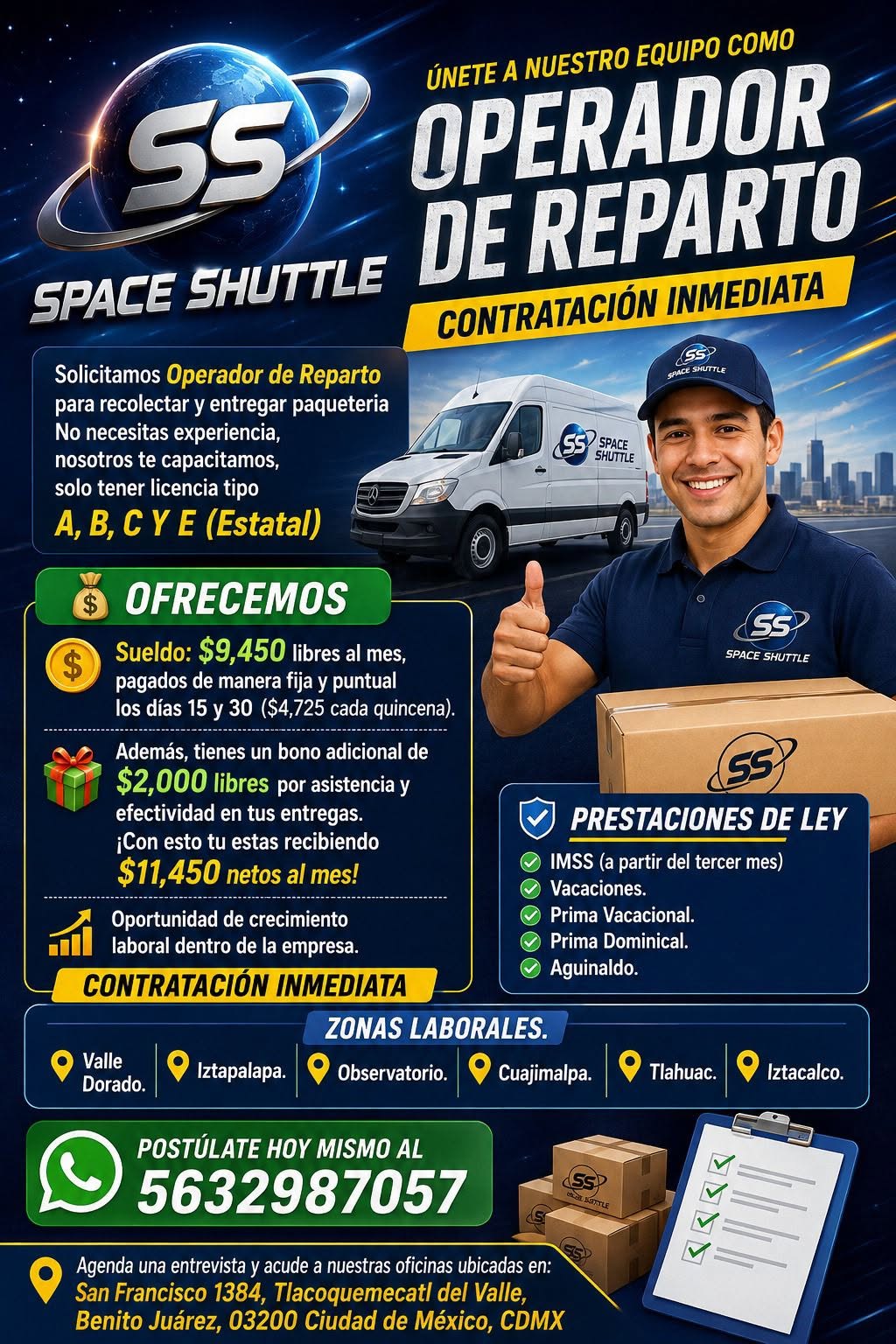 Operador de Reparto