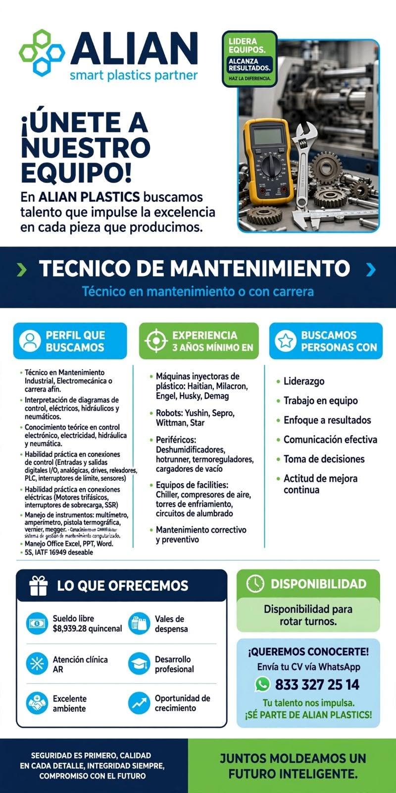Técnico de Mantenimiento
