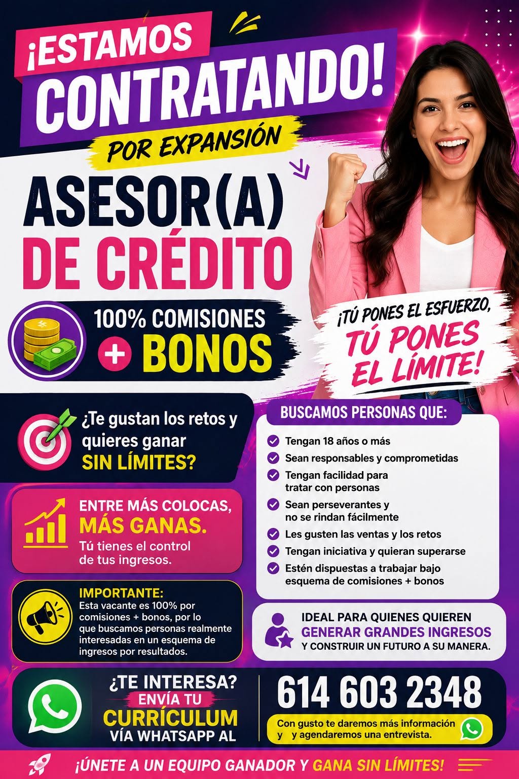 Vacante disponible