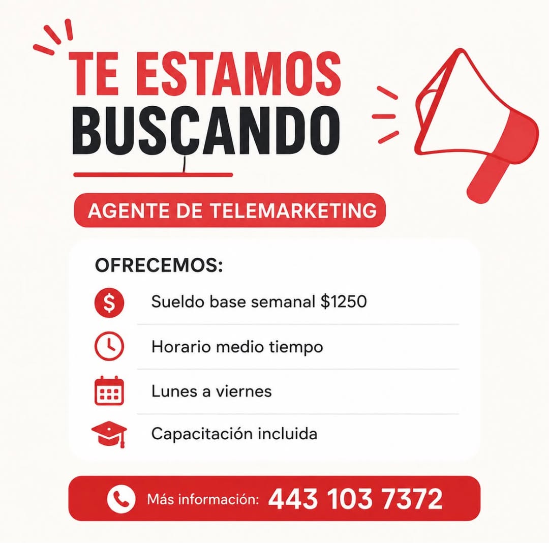 Agente de Telemarketing