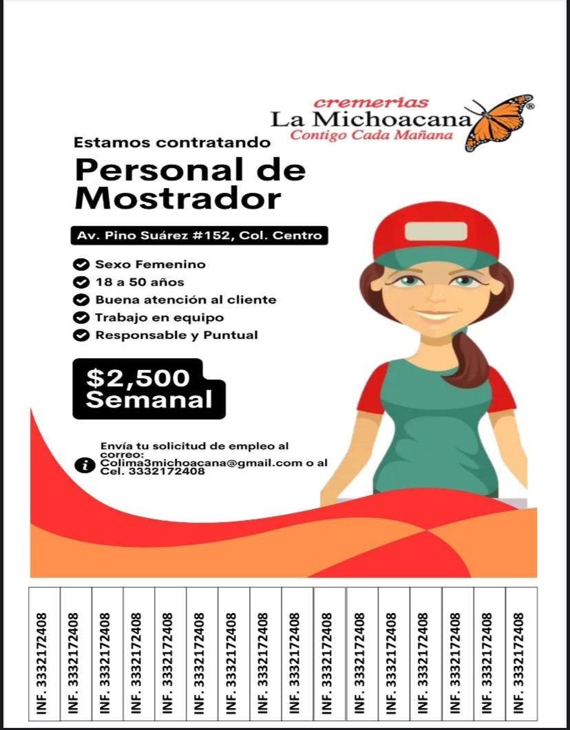 Personal de Mostrador