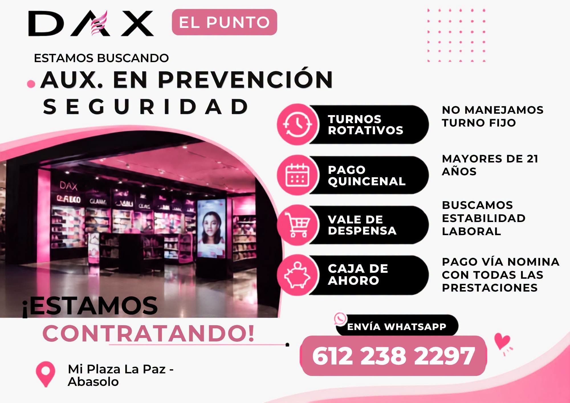 Auxiliar en Prevención y Seguridad