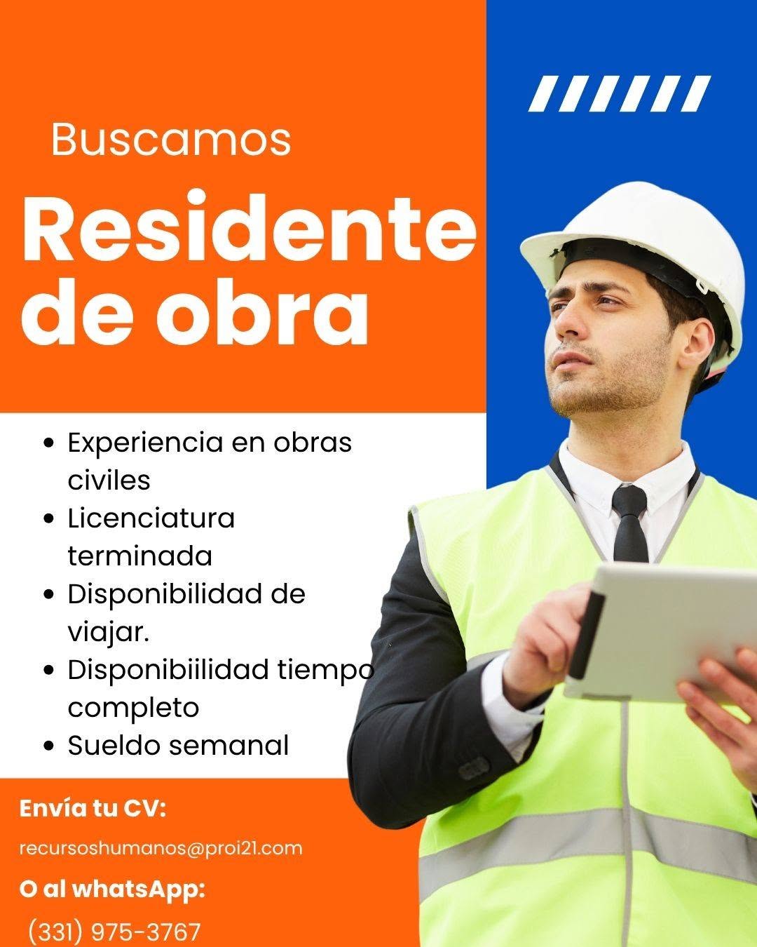 Residente de obra