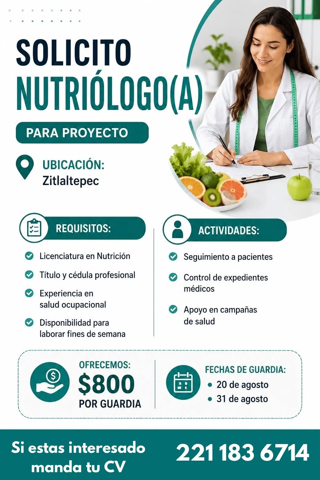 Nutriólogo(a)