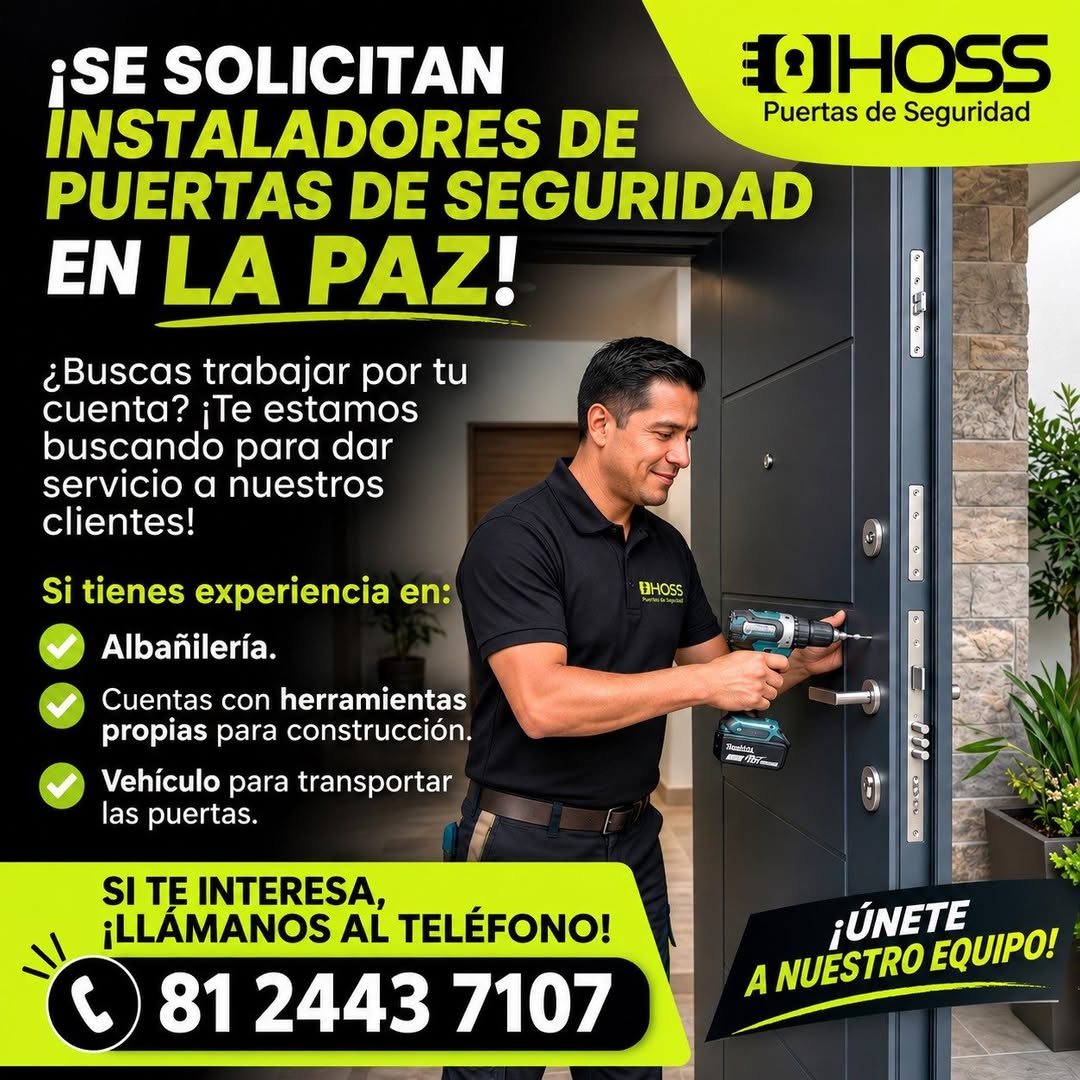 Instalador de Puertas de Seguridad