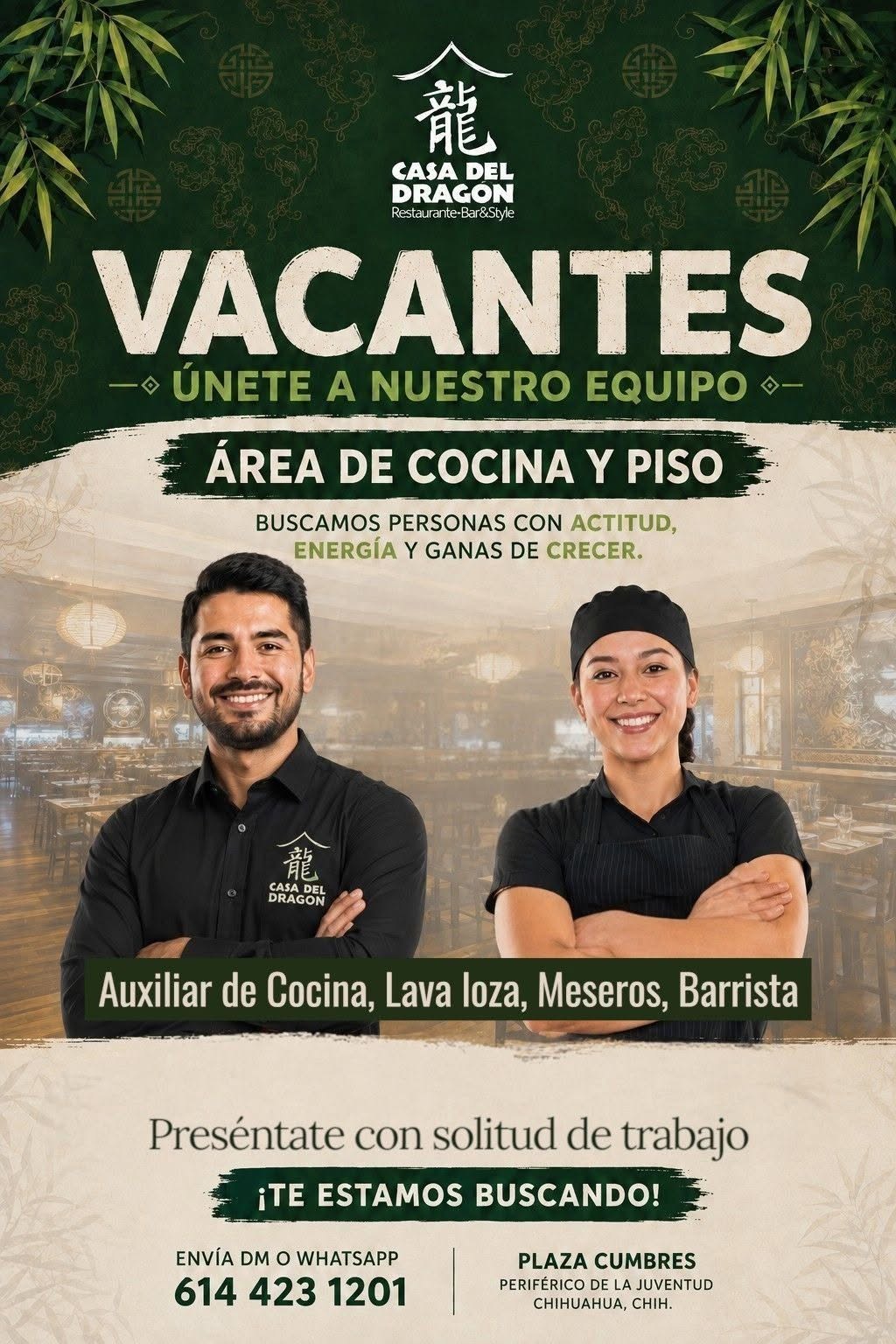 Auxiliar de Cocina