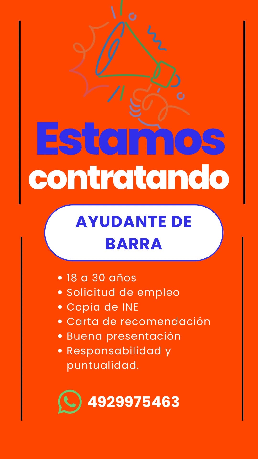 Ayudante de Barra
