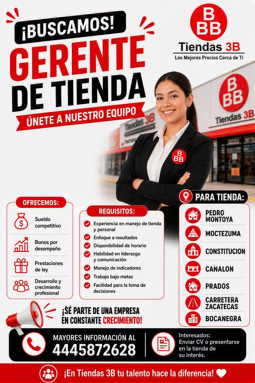 Encargado de Sucursal
