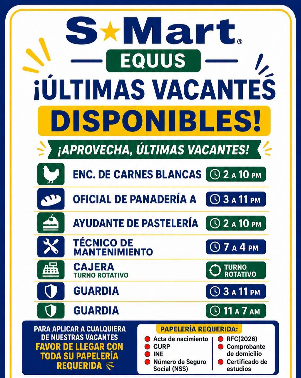 Encargado de Carnes Blancas