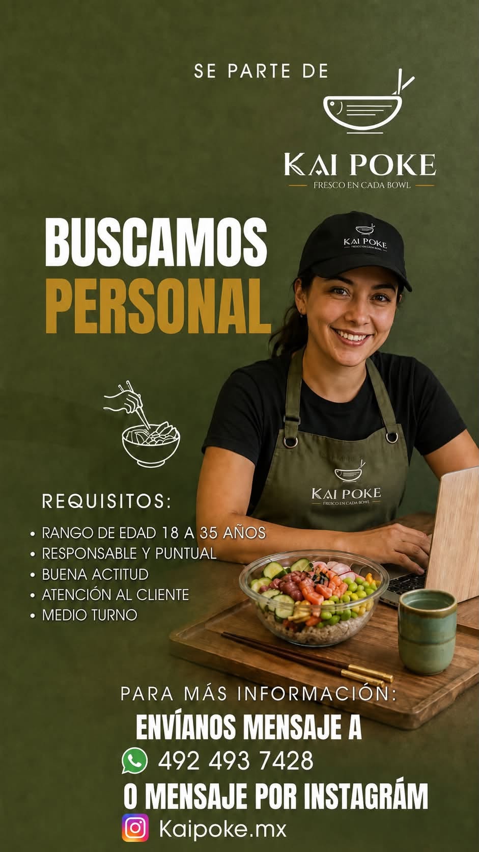 Personal para Sushi