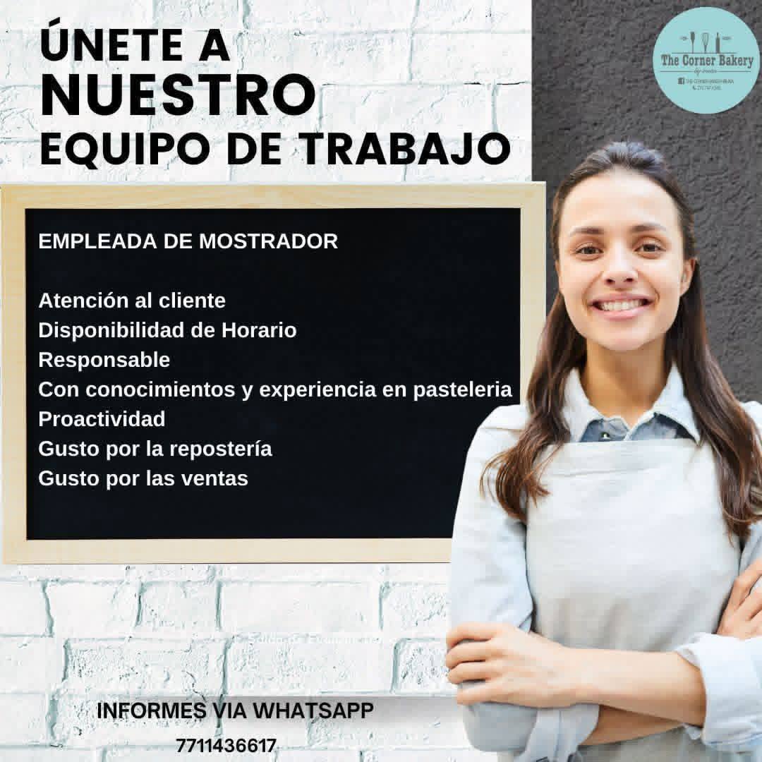 Empleada de Mostrador