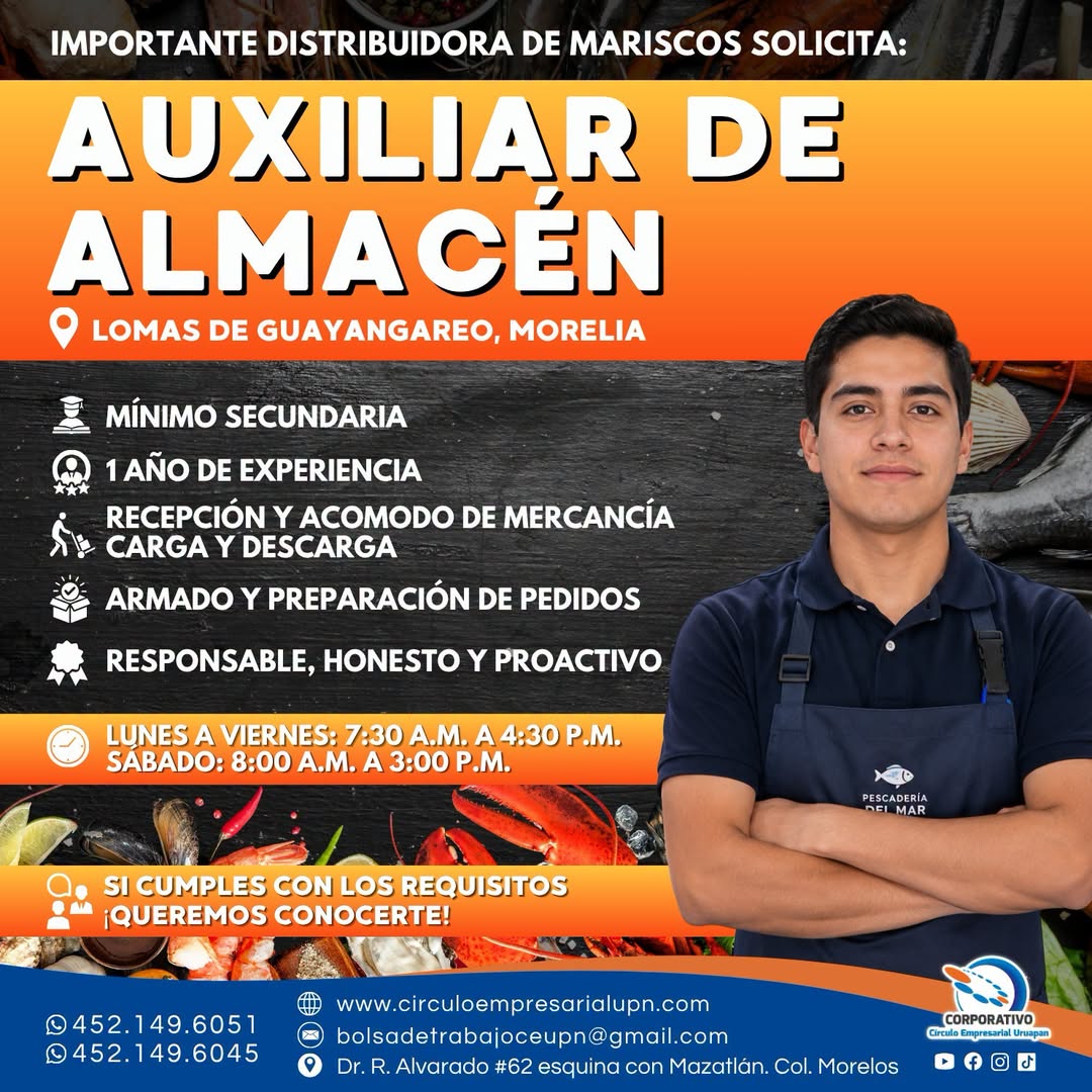 Auxiliar de Almacén