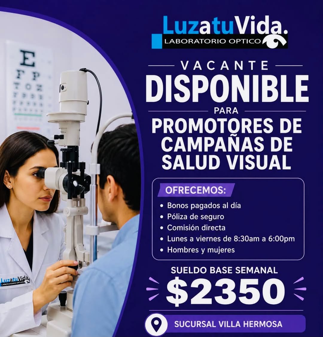 Asistente de Optometrista