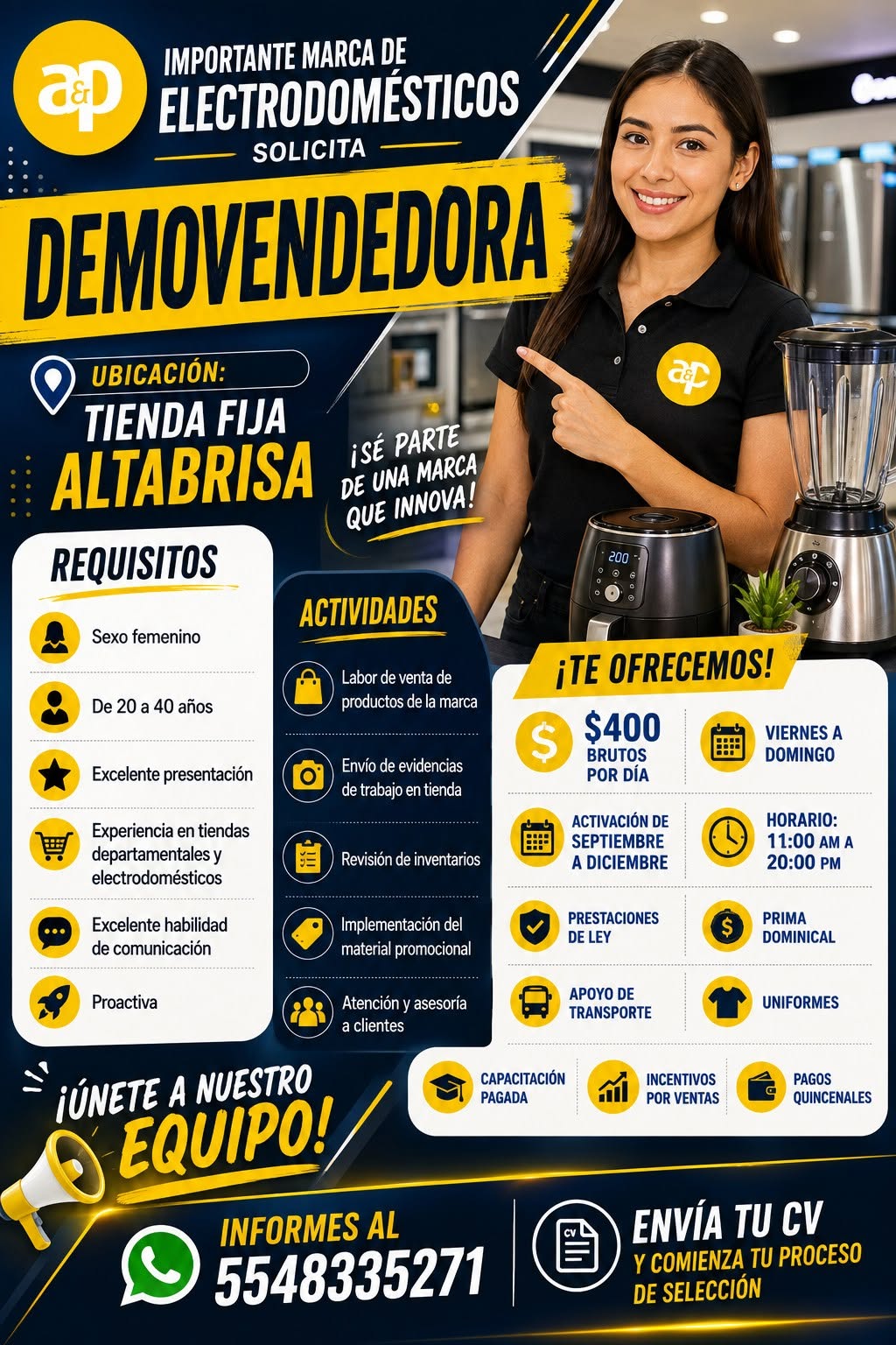 Vacante disponible