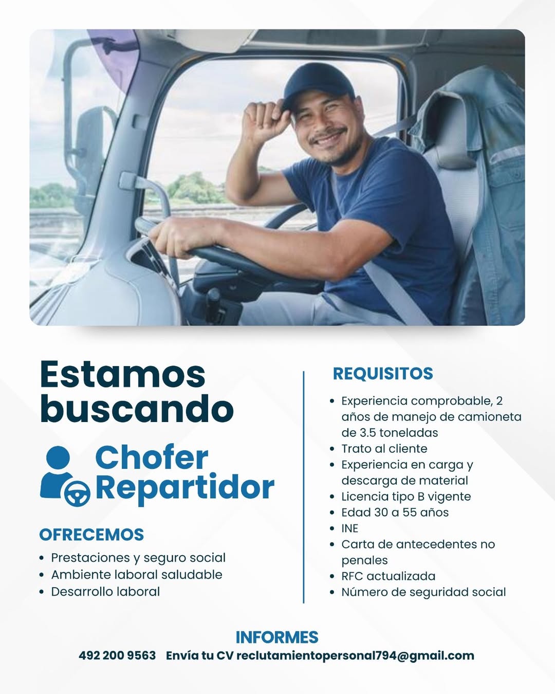 Chofer Repartidor