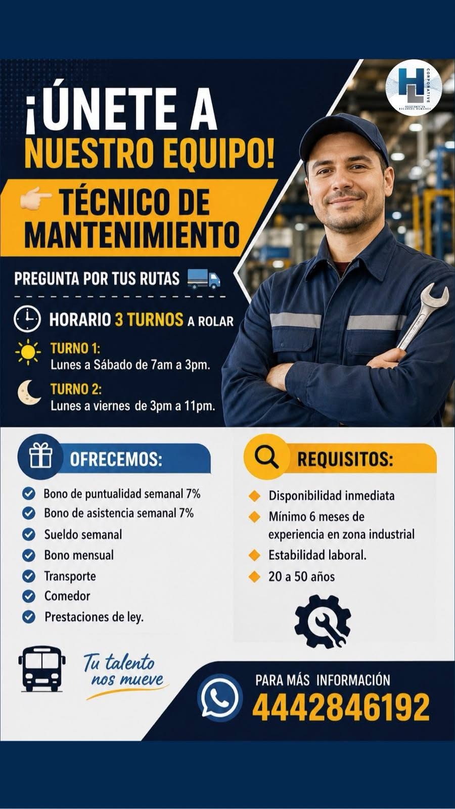 Técnico de Mantenimiento