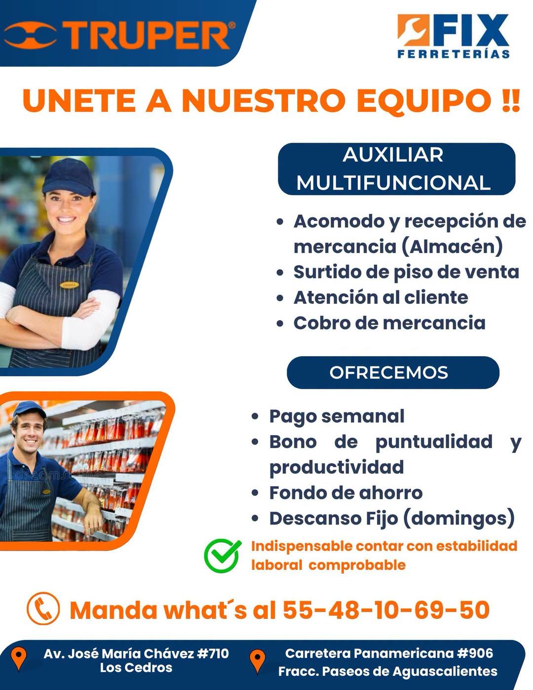 Auxiliar de Piso