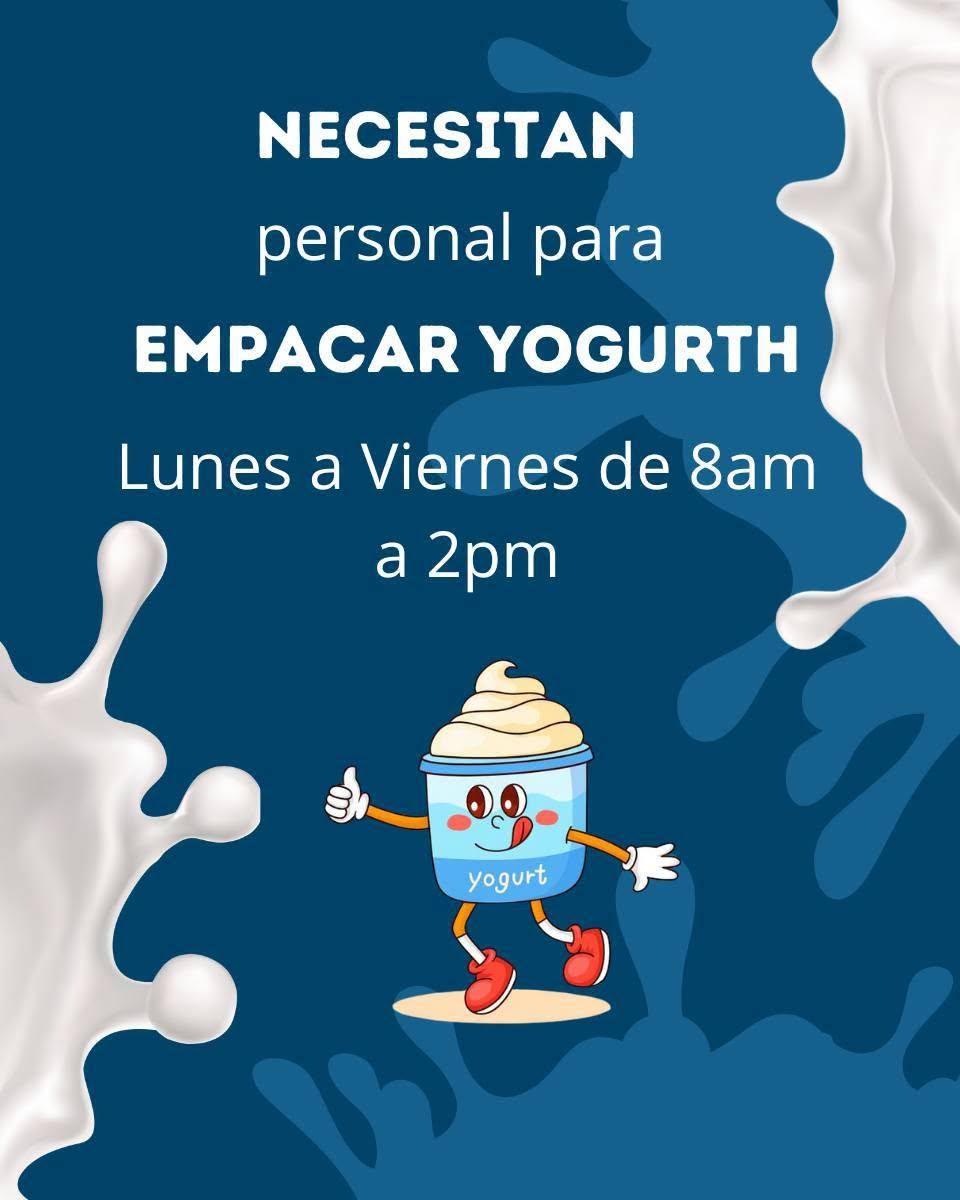 Empacador de Yogurth