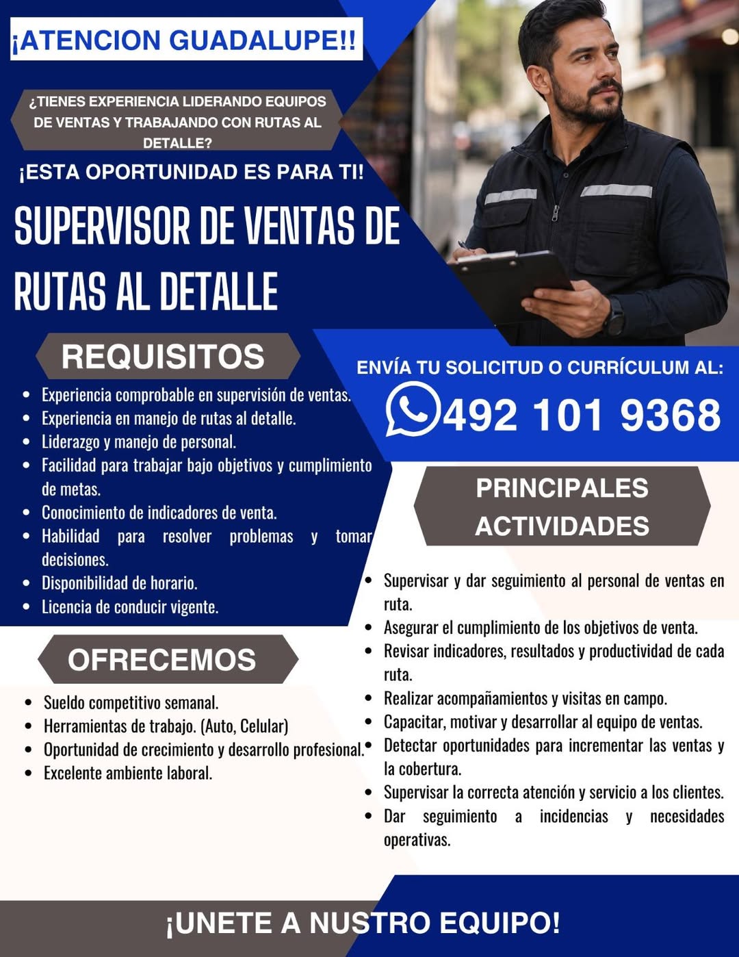 Vacante disponible
