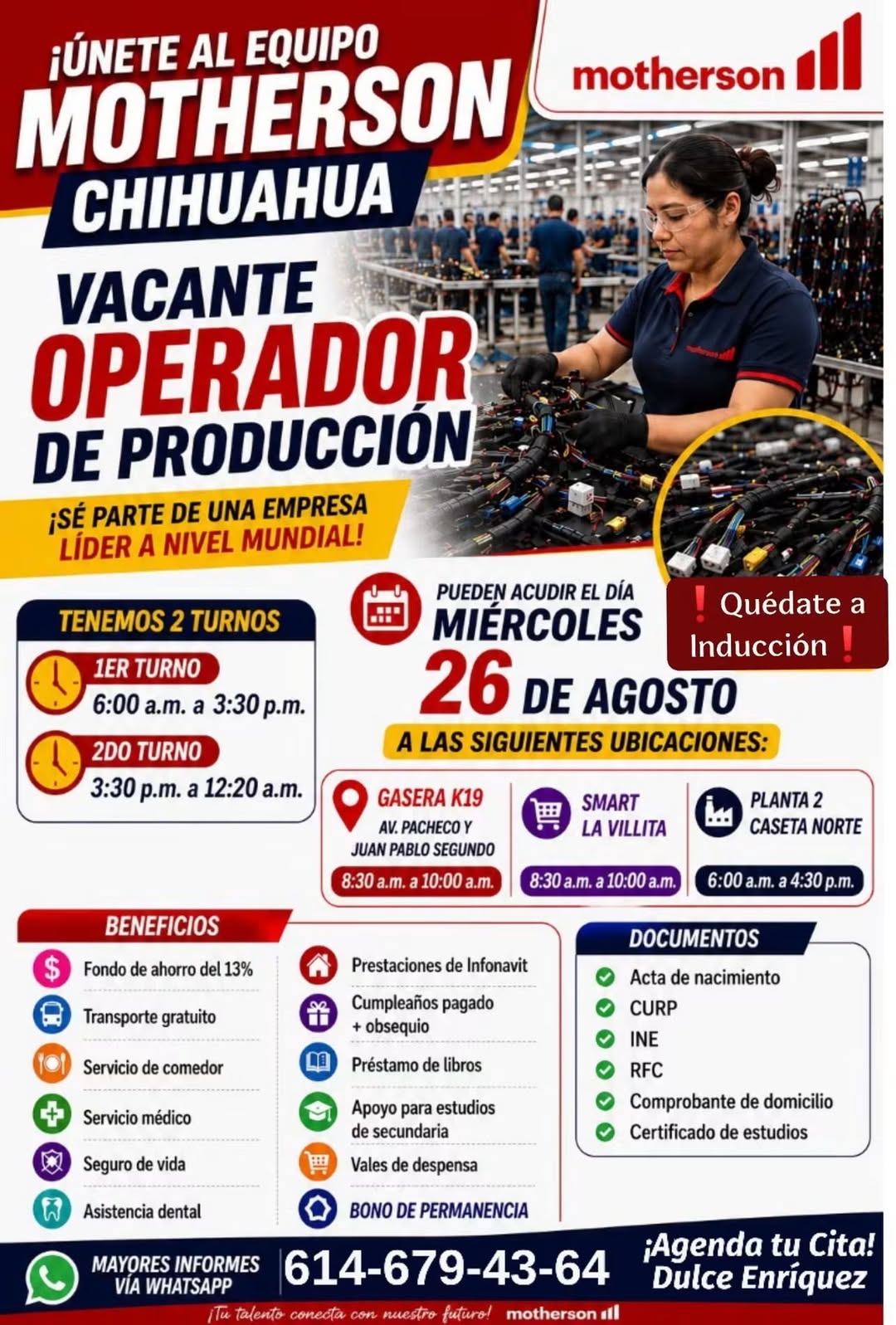Vacante disponible