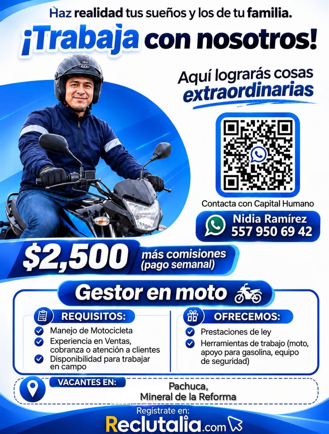 Gestor en Moto