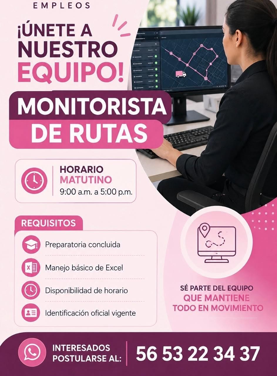 Monitorista de Rutas